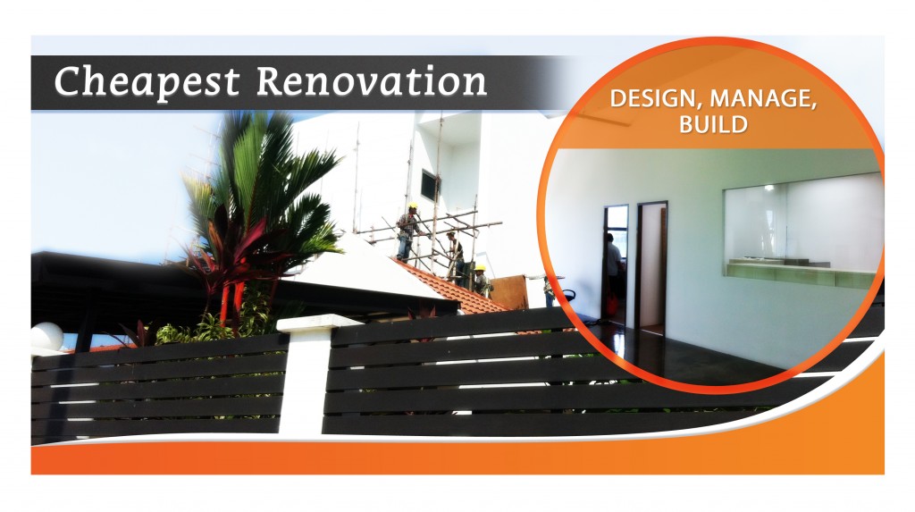 Cheapest Renovation